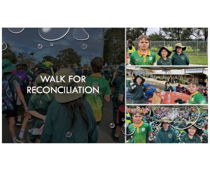 A selection of photos of students celebrating Naidoc week.